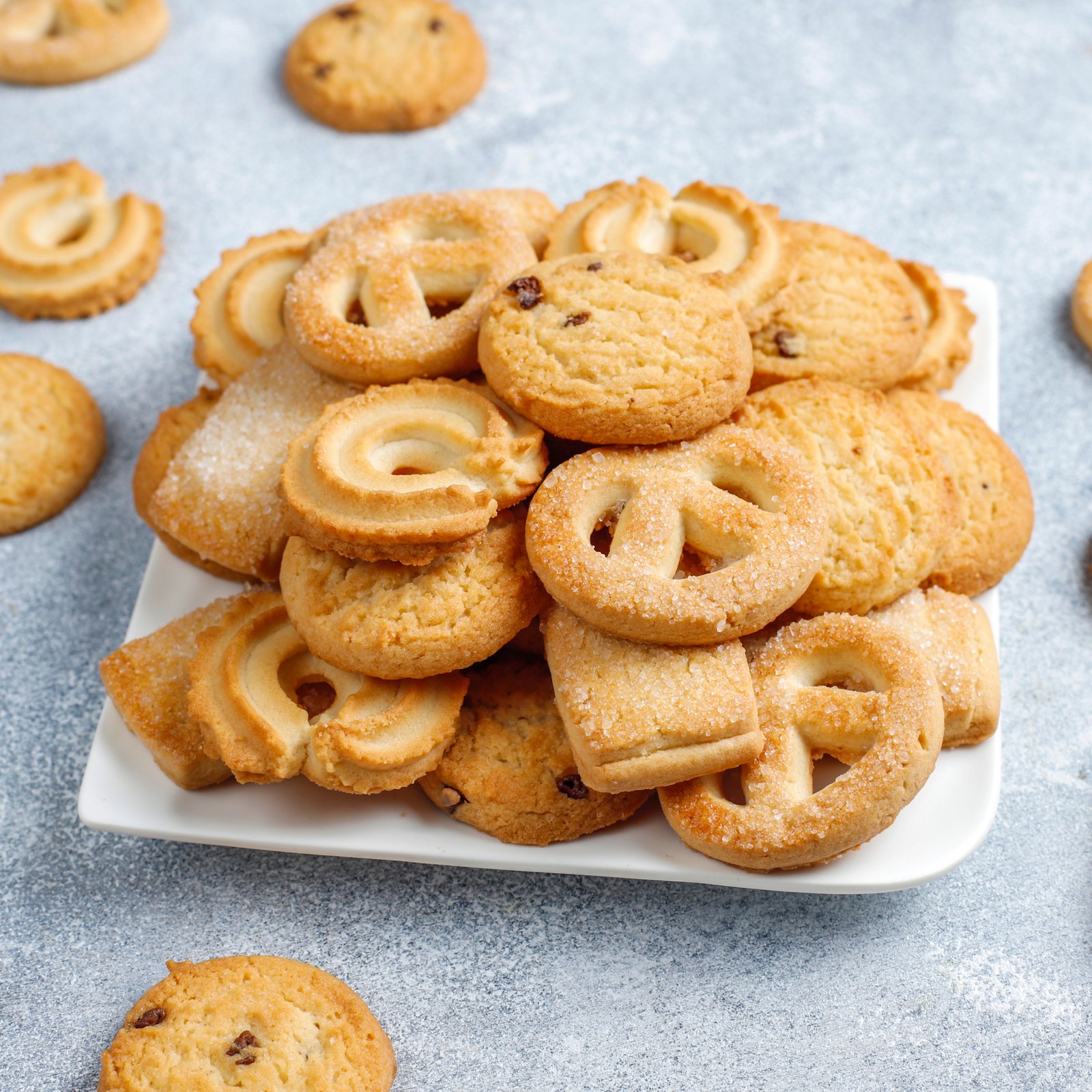 Danish butter cookies.